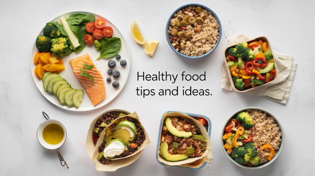healthy food tips and idea