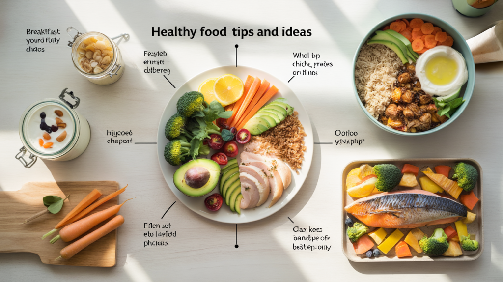 healthy food tips and idea