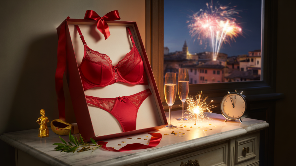 perché si indossa l’intimo rosso a Capodanno