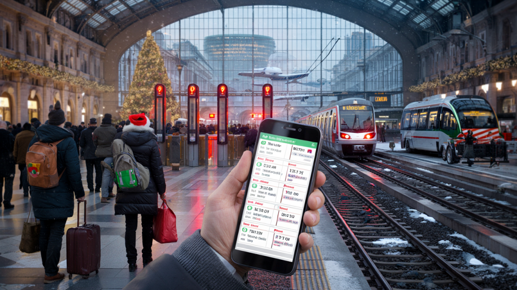 sciopero trasporti Natale Italia date