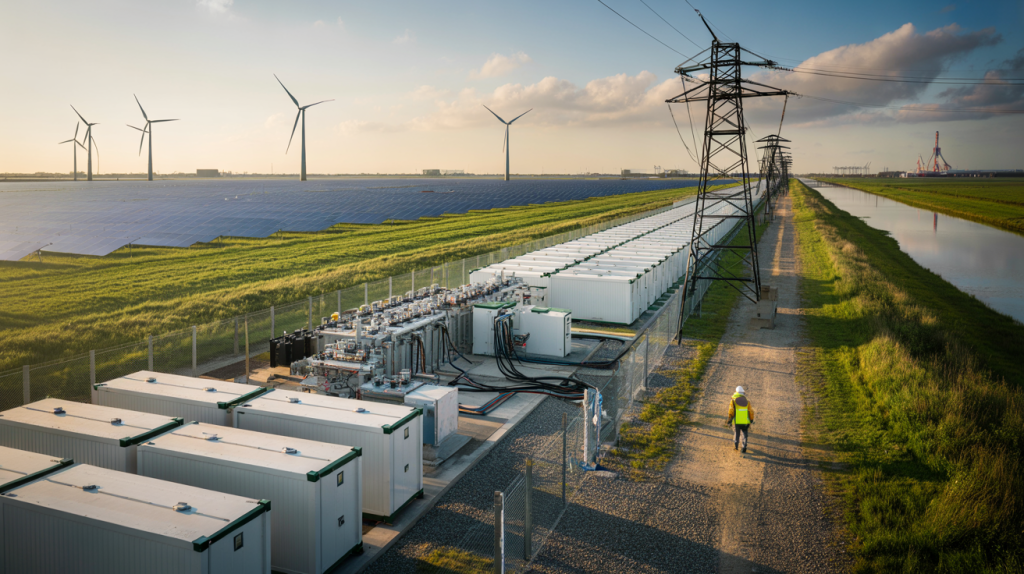 200 MW battery energy storage system Dutch project