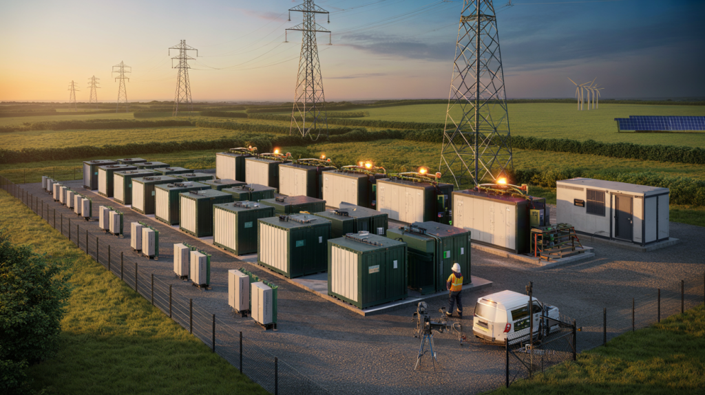 35 MW 70 MWh battery storage UK