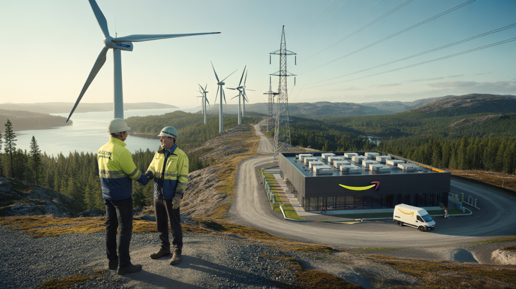 Amazon Sweden wind PPA