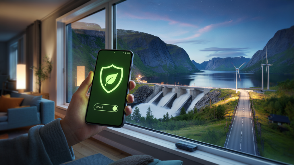 Contrato de energía verde en Noruega