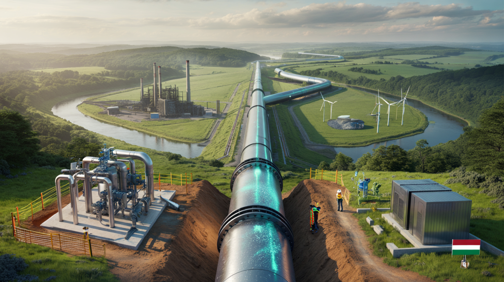 Creos H2 pipeline Saarland Germany