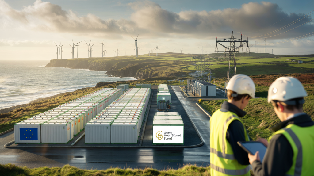 GS EU fund battery storage Ireland