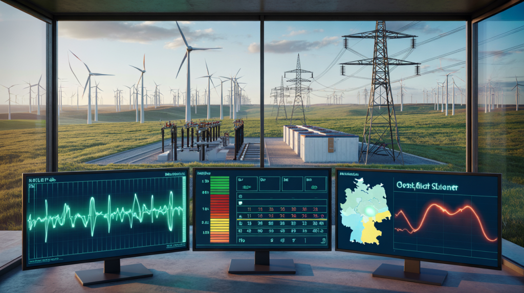 German balancing market wind power