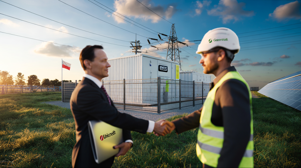 Greenvolt UniCredit loan Poland BESS