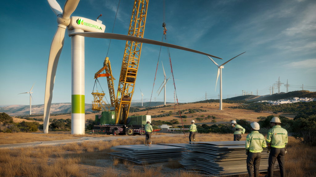 Iberdrola repotenciación parque eólico España