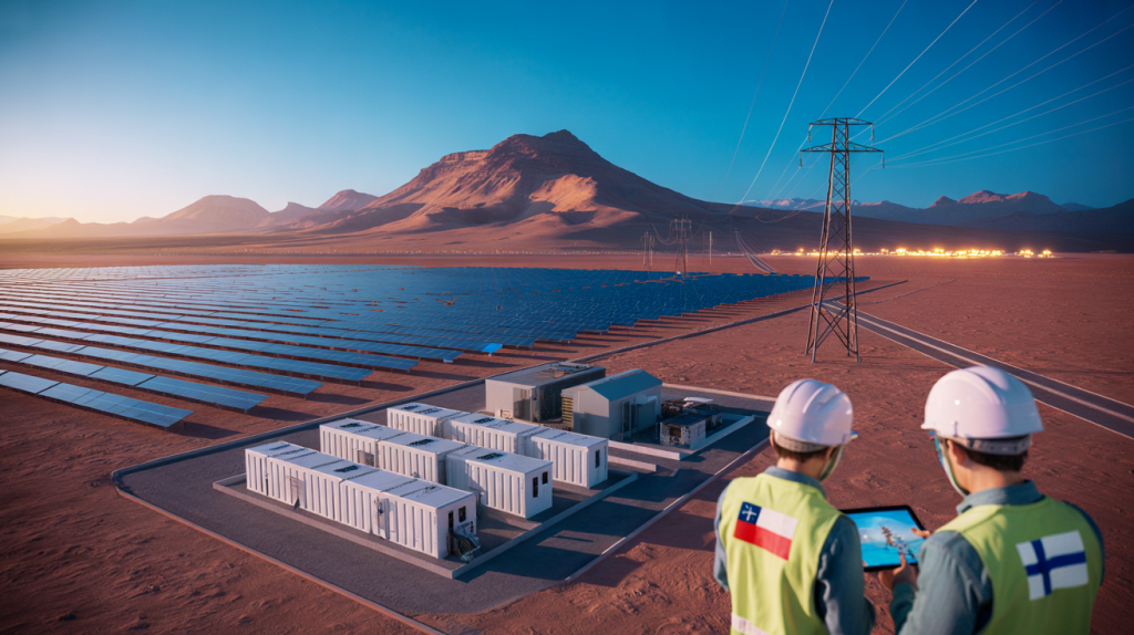 Korkia energía solar Chile