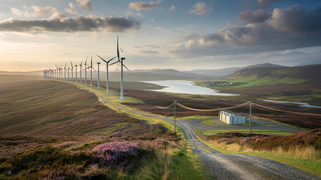 Low Carbon 86 MW wind farm Scotland