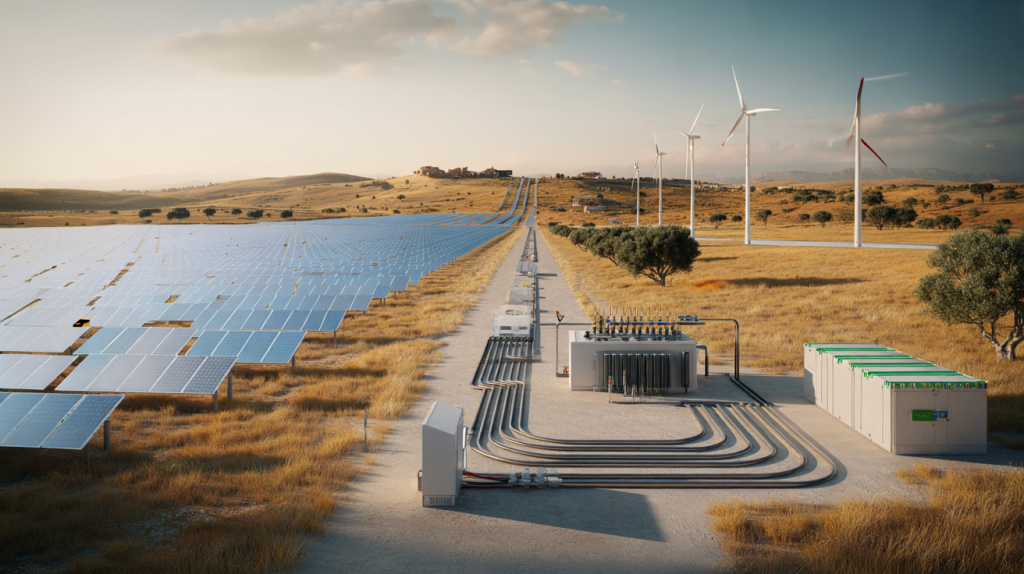 Naturgy parque eólico híbrido solar España