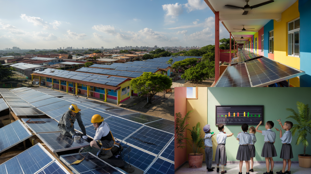 Neoenergia instalar paneles solares en 40 escuelas São Paulo