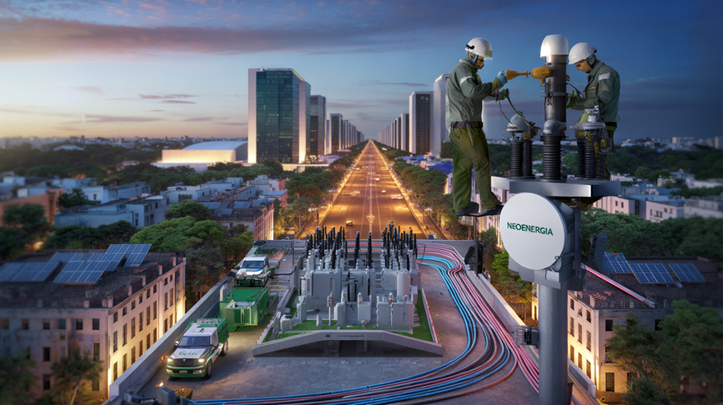 Neoenergia investment Brasília power grid
