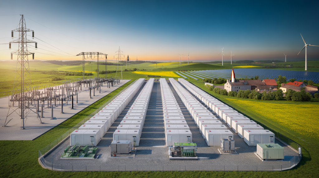 Planta de almacenamiento de energía 103,5 MW Alemania