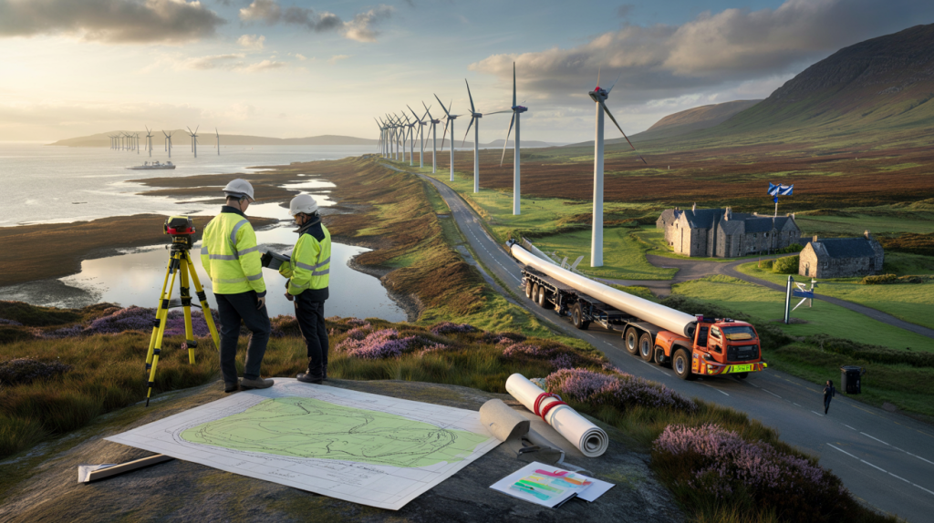 Scottish wind farm planning consent