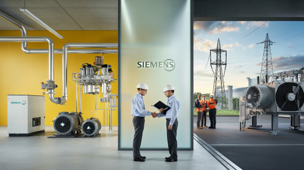 Siemens Energy escisión unidad de soluciones energéticas industriales