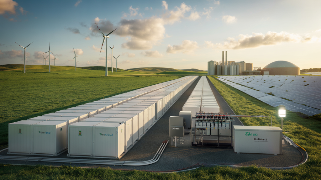 Tesvolt y Lindhorst Group almacenamiento 21 MWh