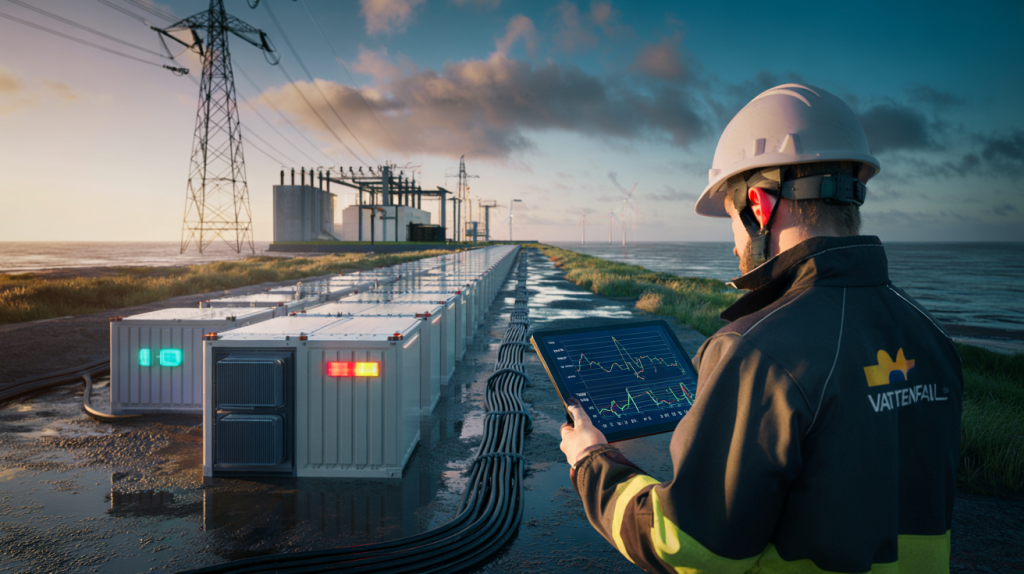 Vattenfall tolling agreement Netherlands BESS