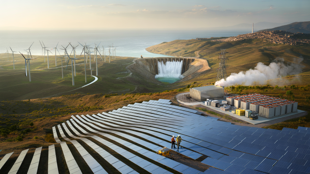 capacidad renovable de Turquía 42,9 GW