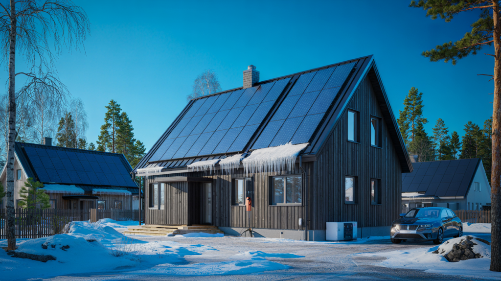 energía solar en Finlandia