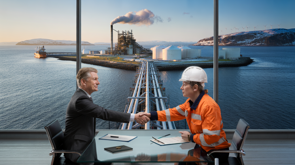 financiación descarbonización industrial Noruega