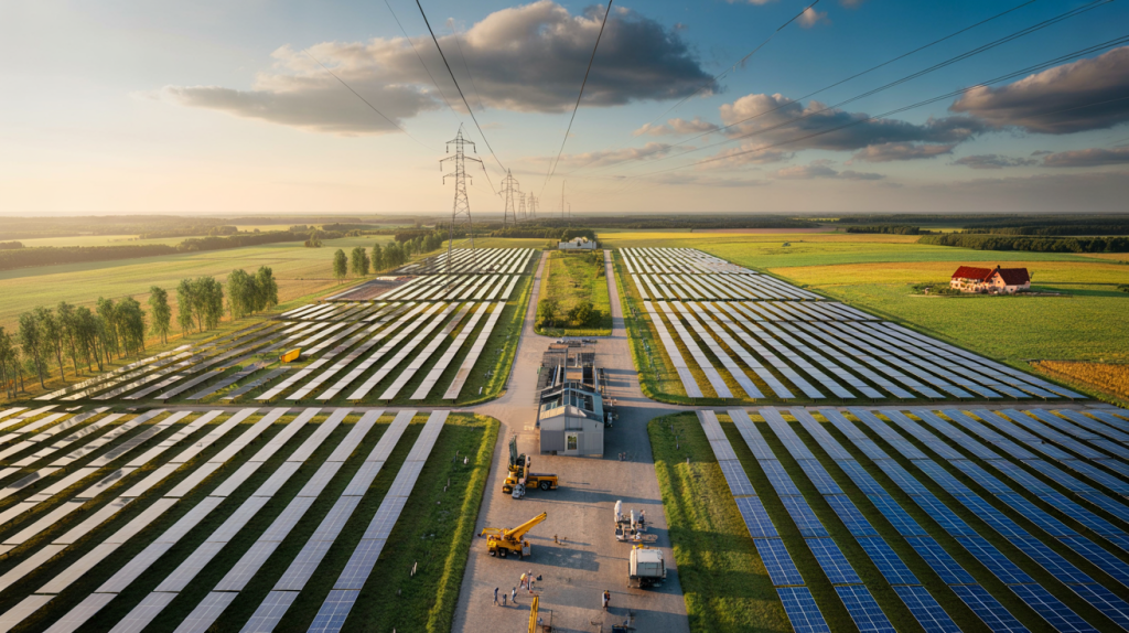 parques solares gemelos 24 MW Polonia