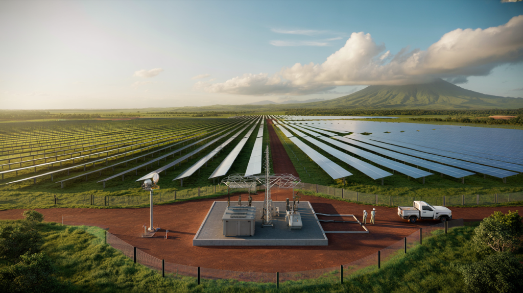 planta solar 11 MWp El Salvador