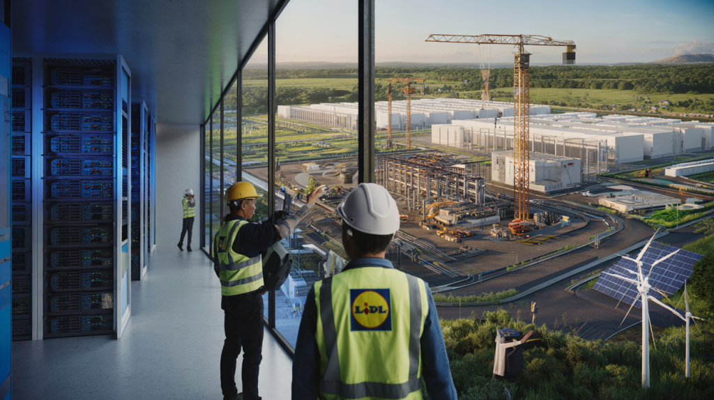 propietario de Lidl inversión centro de datos 5.6 mil millones de euros