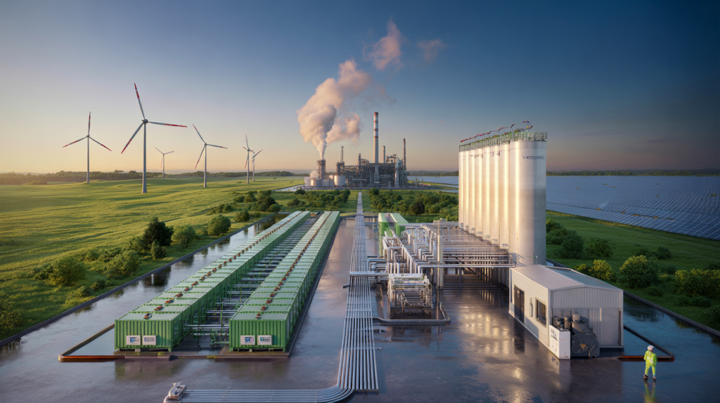 proyecto hidrógeno verde 100 MW Alemania
