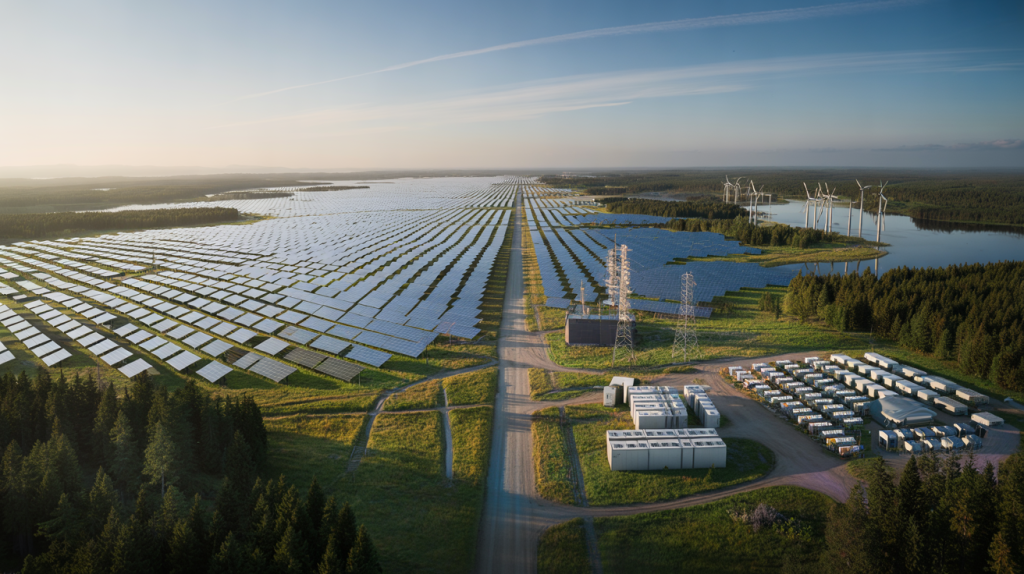 proyectos solares Finlandia 26 GW