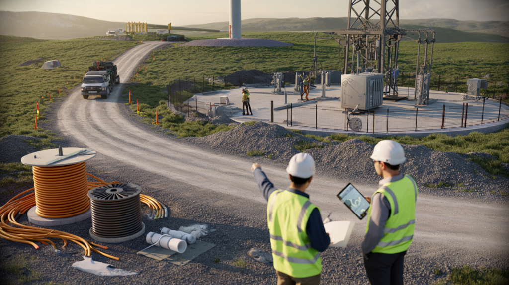 wind farm BoP (balance of plant) contract