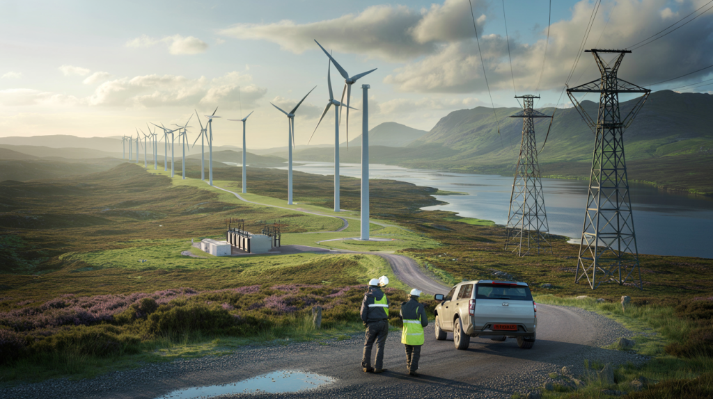 102 MW wind farm Scotland