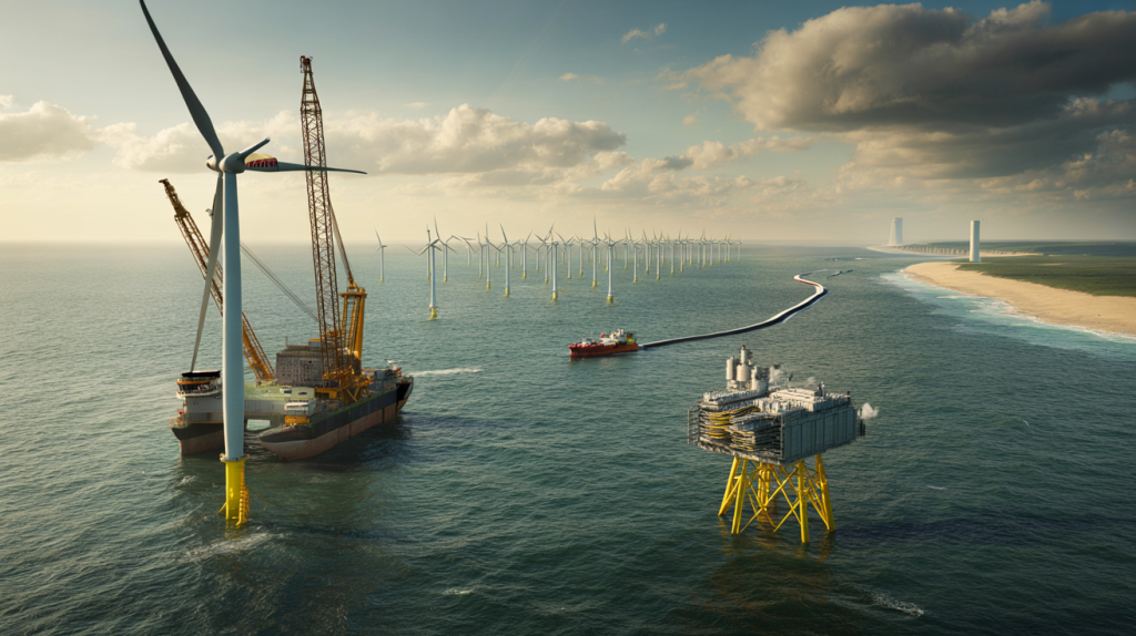 2 GW offshore wind farms UK