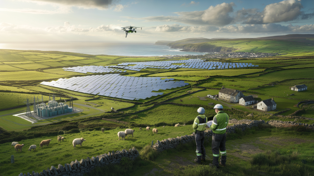 290 MWp Irish solar portfolio