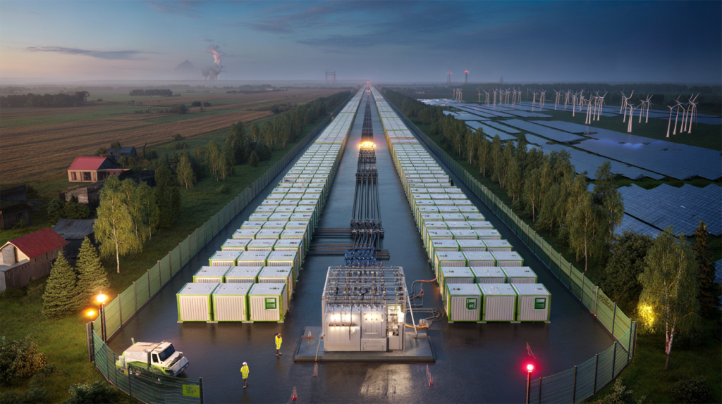 400 MW battery storage Poland