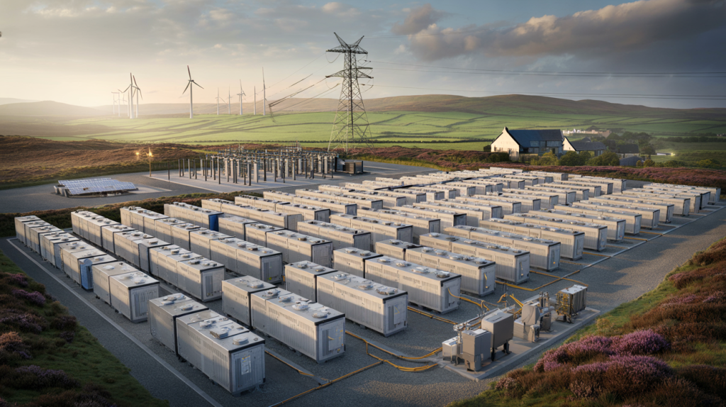 480 MWh battery storage Wales