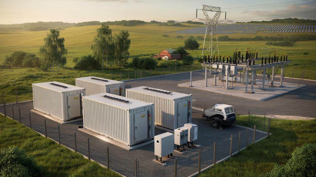 5 MW battery storage plant Poland