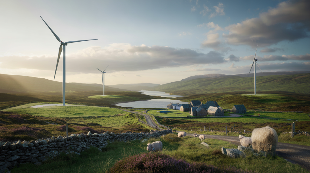 8.4 MW wind farm Scotland