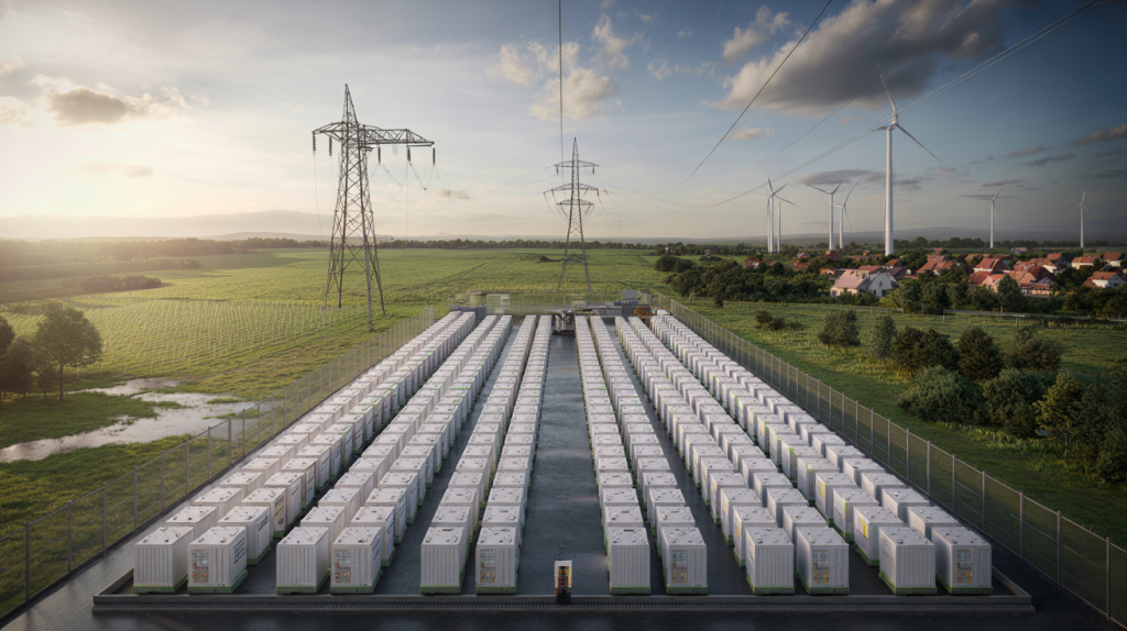 99 MW battery storage Germany