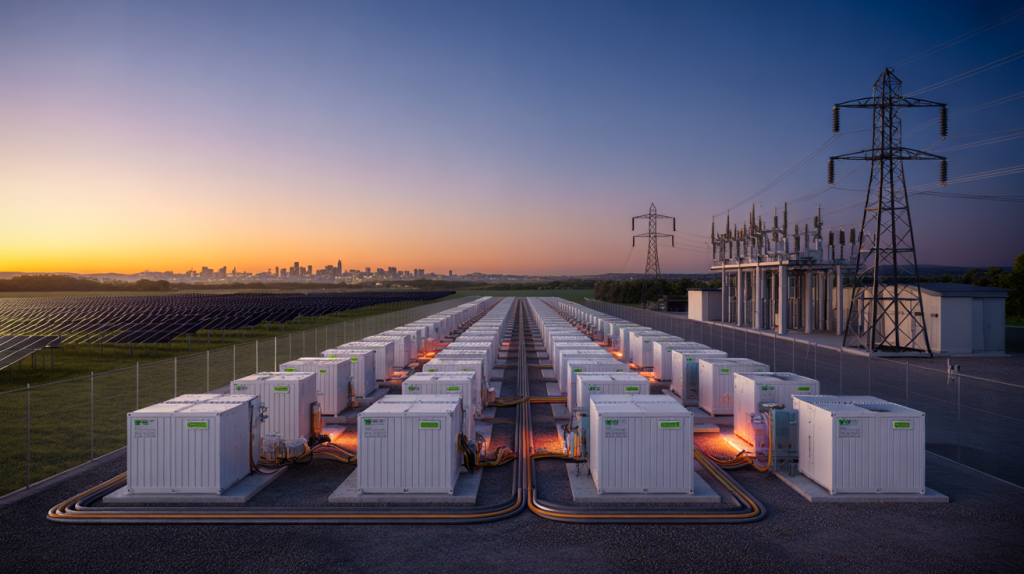 Almacenamiento de energía en baterías 66 MW/264 MWh