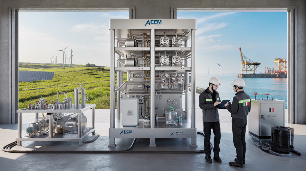 Ansaldo electrolizadores AEM Italia