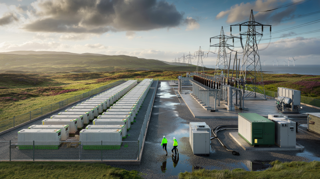 BESS 400 MW 800 MWh Scotland