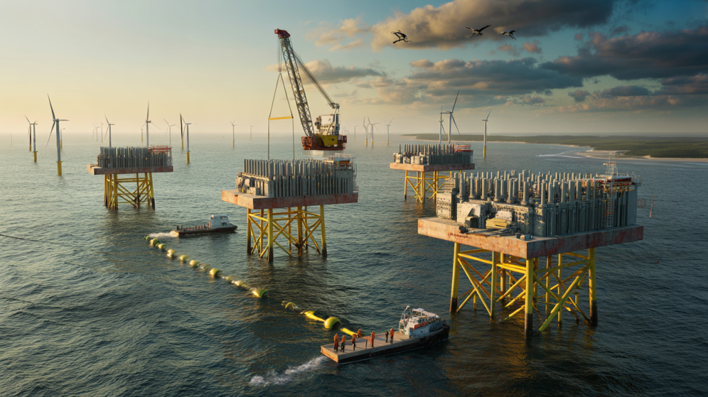 Baltica 2 offshore substation topsides
