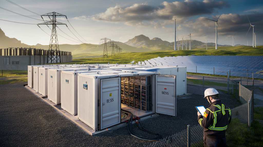 Battery energy storage Romania