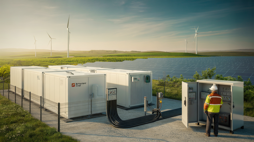 Burgenland Energie battery storage