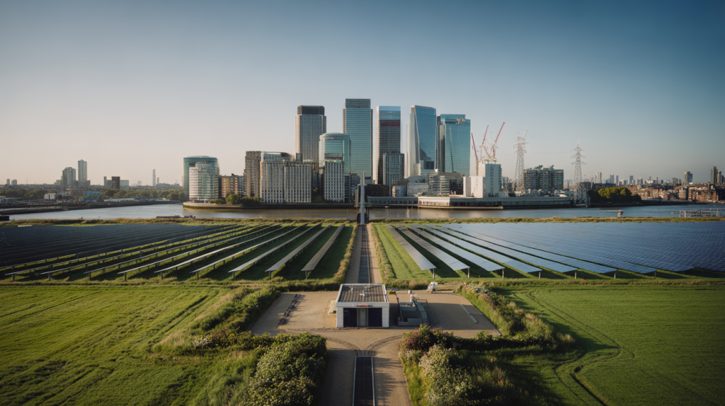 Canary Wharf PPA solar