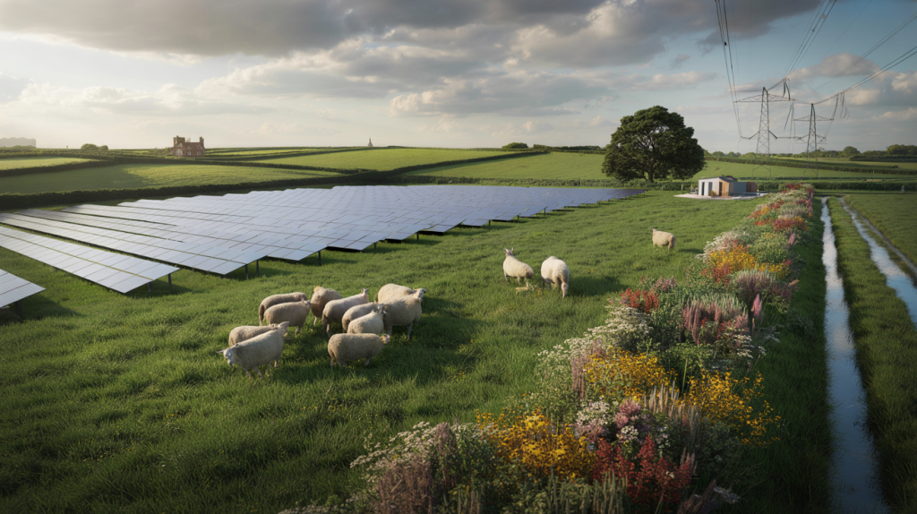 Cheshire solar farm