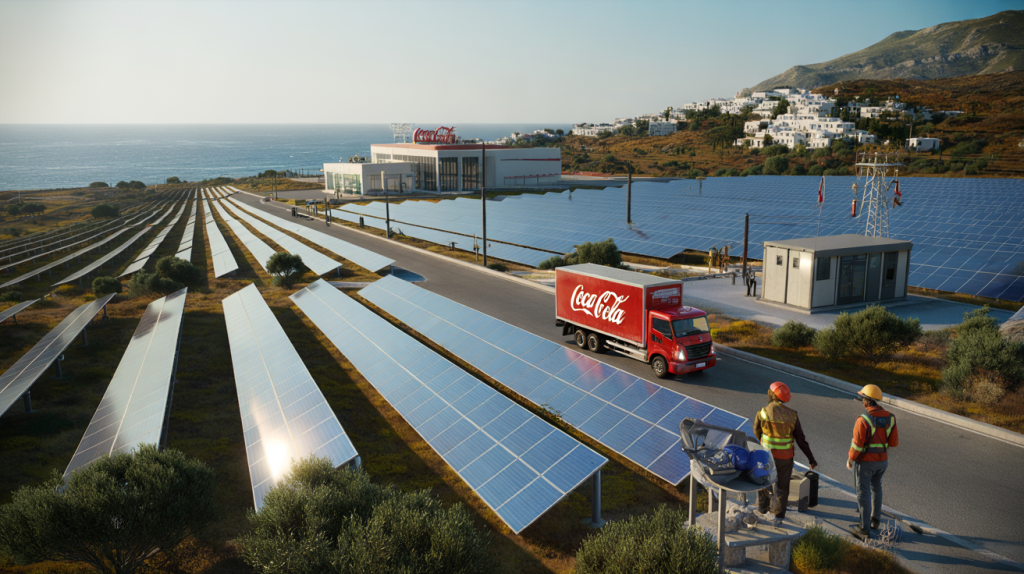 Coca-Cola HBC Greece solar PPA