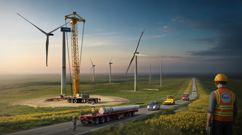 Contrato de turbinas Enercon en Rumanía Qair